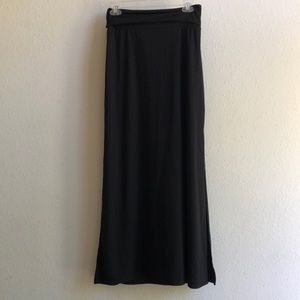 EUC Maxi Skirt with side slits.